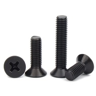 ((-Black 304 Stainless Steel Phillips Countersunk Screw M2/M2.5/M3/M3.5/M4