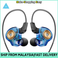MSE QKZ AK6 Ultra Earphone HypeVibes Gaming Mobile Earphones with Mic Stereo Bass Sound HIFI In Ear 