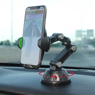 Car Phone Holder with Suction Cup 360-Degree Rotation Cell Phone Holders Long Arm &amp; Multi-Joint Design Strong Suction Phones Rack lofusg