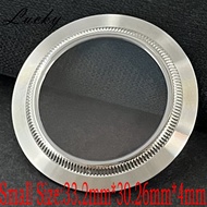 High Quality NH35 NH36 Steel Case Bottom Watch Back Cover Watch Modification Parts /36mm/39mm Retro