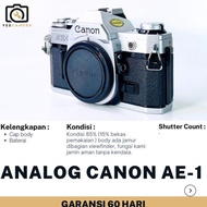 Secondhand# Canon Ae-1 Bergaransi 2Bulan Kamera Analog Film
