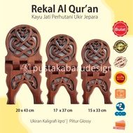REKAL REHAL AL-QURAN STAND AL-QURAN STAND READING TABLE ORIGINAL TEAK WOOD PB