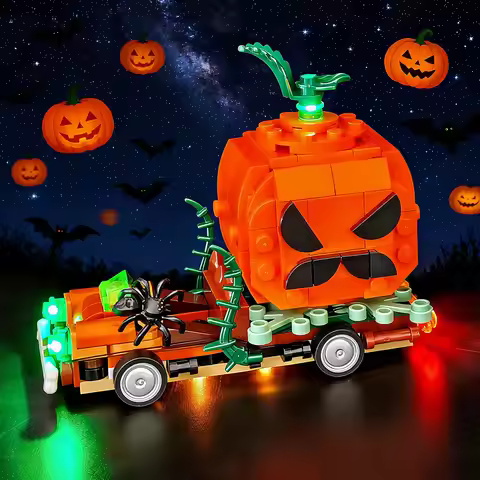 LYBMTWF LED Lighting Kit Compatible with Lego 40822 Jack-O'-Lantern Pickup Truck (NOT Include The Mo