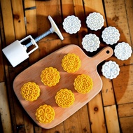Snowskin Mooncake Mold Mung Bean Pastry Mold Hand-Pressed Mooncake Mold 50g