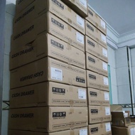 IWARE CD-408 Cashier Drawer with 7 Banknote Slots & 4 Coin Slots, Black