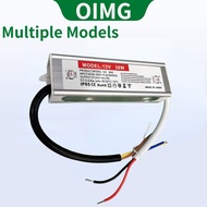 OIMG LED Driver Power Transformer Ballast Waterproof 12V 7W 12W 24W 36W 60W 100W 0.6A 1A 2A 3A 5A 8.
