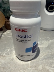 GNC肌醇500毫克 100粒  GNC Inositol 500mg 100 Capsules (EXP 2028)
