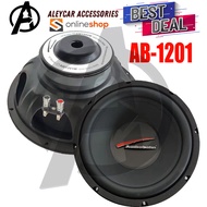AW1201M Audiobahn 12" Single Coil Subwoofer Woofer