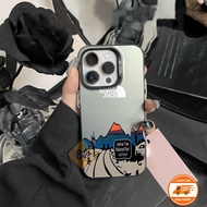 HP SC9 Premium Matte Hard Casing The North Face For OPPO A78 4g A17k A18 A17 A16 A15 A15s A38 4g A31