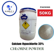 Calcium Hypochlorite 35% (50kg)/ Chlorine Powder/ Swimming Pool Disinfectant