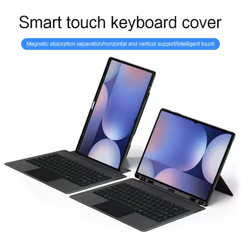 Backlight Keyboard Cover for Samsung Galaxy Tab S10 Ultra 14.6 S8 Ultra S9 Ultra, Keyboard Case for 