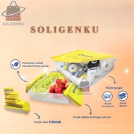 Set 5pcs Sealware Tempat Bekal Makanan Serbaguna Kualitas Tupperware | Tuperwere | Taperware | Taper