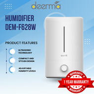 Deerma F628: Breathe in Comfort with Ultrasonic Air Humidifier - 5L Capacity, Low Noise, Aroma Bliss