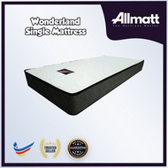 ALLMATT 5/8 Inch Wonderland Premium Mattress Single Mattress Tilam Single Murah Tilam Bujang Single 
