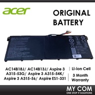 Acer AC14B18J/ AC14B13J/ Aspire 3 A315/ Aspire ES1 Internal Original Battery With 3 Months Warranty