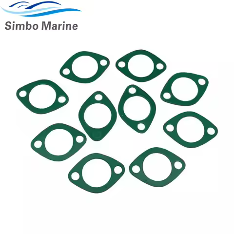 For Suzuki Marine Zinc Anode Cover Gasket 25 30 40 50 60 70 90 100 115 140 HP Outboard Exhaust 11265