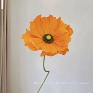 BINGLI Paper Simulate Giant Flower 60cm giant Fake Flower Head Simulated Flower Photography Props O