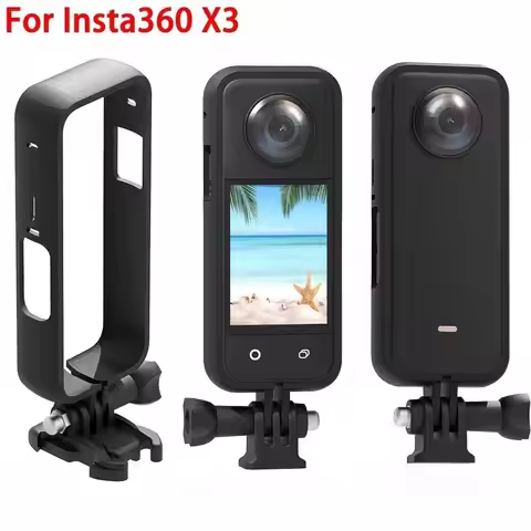Action Camera Mount Action Camera Frame Case For Insta360 Rig Frame For Insta360 Protective Frame Fo