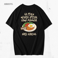 Hobbies Tees T-Shirt Nasi Goreng Spesial Printed T Shirt Funny Creative T Shirt Cotton Short Sleeve 