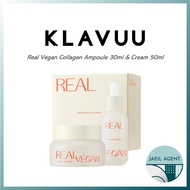 [KLAVUU] Real Vegan Collagen Ampoule 30ml &amp; Cream 50ml / Korean Genuine Products / Quick delivery