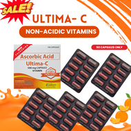 UNO Ultima C Original 50 Capsules Non Acidic Vitamins Multivitamins for Kids & Adults | Sodium Ascor