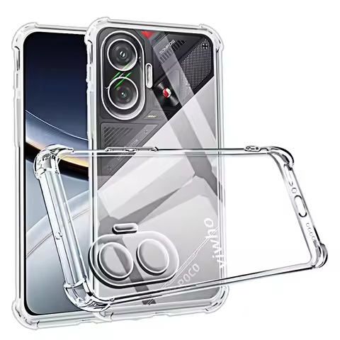 For Xiaomi Poco F7 5G F7Pro F7ultra Protective Transparent Phone Case Clean Back Cover Poco Pocophon