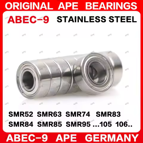 5/10pcs ABEC-9 Stainless Steel Ball Bearing SMR52ZZ SMR63ZZ SMR74ZZ SMR85ZZ SMR84ZZ SMR83ZZ SMR95ZZ 