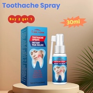 Toothache Spray - Instant Pain Relief 30ML｜Natural Herbal Formula｜Portable Oral Spray｜Fresh Breath &