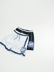 全新Undefeated美式復古雙層網眼立體刺繡 美式籃球運動五分褲 undefeated shorts Undefeated 運動短褲 Undefeated打波短褲 Undefeated籃球短褲