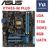 ASUS P7H55-M PLUS original motherboard DDR3 LGA 1156 8GB H55 uATX Desktop used motherborad