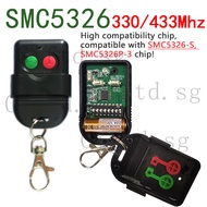 330Mhz SMC5326 Auto Gate Remote Control SMC5326S 433Mhz 8DIP Switch  SMC5326P-3 Chip (Battery Includ