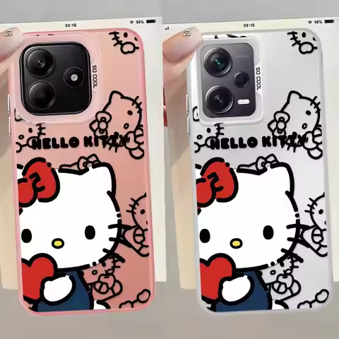 Cute Sanrio H-Hello Kitty Phone Cover Case for Xiaomi Redmi Note 15 Pro Plus 13 12C 13C 14C A1 A2 A5