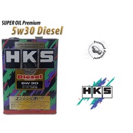 HKS SUPER OIL 5W30 DIESEL 4 LITER 100% SYNTHETIC OIL
