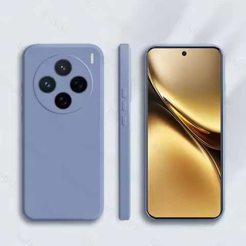 Soft Original Liquid Silicone Phone Case For Vivo X200 Case For Vivo X200 Pro X200Pro Mini Full Back