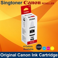 Canon GI-790 / GI 790 Black Cyan Magenta Yellow Refill Ink Bottles