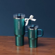 STANLEY 防漏吸管隨手杯 0.88L / 璀璨綠