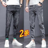 seluar tight lelaki seluar slack lelaki seluar jeans lelaki Spring Slim-fit Skinny Jeans Men 2025 Ca