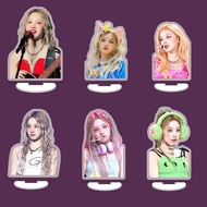 现货 GIDLE gidle世巡演唱会 宋雨琦周边6cm亚克力摆件 桌面摆件 礼物GIDLE Gidle World Tour Concert Song Yuqi Surrounding 6cm Ac