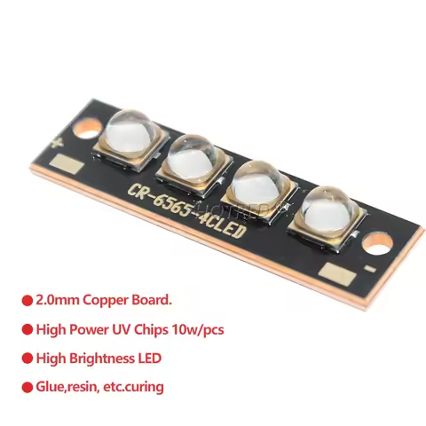 40W UV LED Light Curing Lamp Module LG6565 3D Label Inkjet Printer Glue Resin Cable Marking Machine 