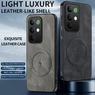 Lightning Pattern Leather Matte Texture Phone Case For Realme C85 Pro Real Me C 85 C85Pro C8 5 Realm