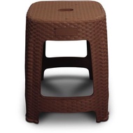 JOLLY PLASTIC STOOL CHAIR RATTAN DESIGN CHAIR COD