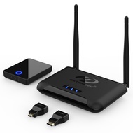 Wireless HDMI Transmitter and Receiver,200Ft Wireless HDMI Extender Kit,Support 1TX to 4RX,2.4/5GHz 