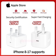 Original Apple 20W/40W SuperCharge adapter with USB-C port
