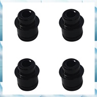 (WJRN) 4X Bike Hub Adapter 12mm to M9 Thru Axle Hub to Quick Release Front & Rear Conversion Adaptor