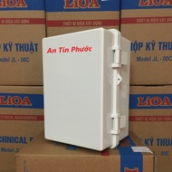 Tủ điện trong nhà và ngoài trời Lioa JL 00C Làm bằng nhựa không lo bị rò điện hay chạm mass ra vỏ