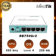 Mikrotik RB750GR3 hEX Router Board 5 Port Gigabit PoE in 1 USB Slot N