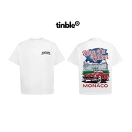 Tinble 280GSM T-shirt - MONACO T-shirt - Form OVERSIZE - WHITE