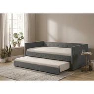 HS27 DAY BED / PULL OUT BED / SINGLE BED / GREY COLOUR