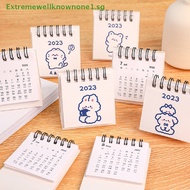 EONE 2023 Cute Creative Mini Desk Calendar Decoration Stationery School Supplies Kawaii Desk Calendars Animal Office Supplies HOT