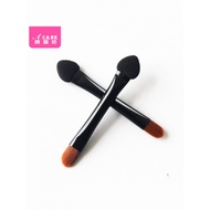 Eye Shadow Brush/Double-Headed B1zon001-Makeup Brush Lip Brush Makeup Mini Smudge Brush Detail Conce